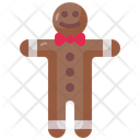 Gingerbread Man Cookie Gingerbread Icon