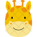 Giraffe Zoo Animal Icon