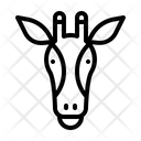 Giraffe Zoo Animal Icon
