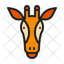 Giraffe Zoo Animal Icon