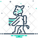 Giraffe Carries Icon