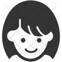 Girl Avatar Face Icon
