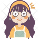 Surprised Girl Icon