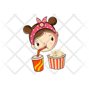 Girl In Theater Icon