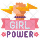 Girl Power Female Woman Icon