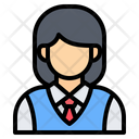 Student School Schoolgirl Icon