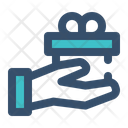 Giveaway Gift Box Icon