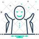 Glad  Icon