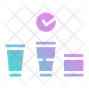 Glass Cold Storage Icon