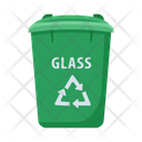 Glass Waste  Icon