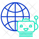 Iglobe Bot Global Ai Bot Artificial Bot Icon