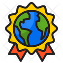 Global Badge Reward Award Icon