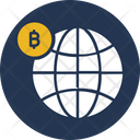 Global Bitcoin Icon