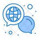 Global Chatting Global Chat Global Icon