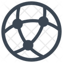 Communication Global Global Network Icon