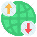 Global Data Transfer Icon