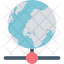 Global Database Hosting Global Lan Icon