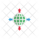 Global World Map Icon