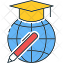 Global Education Education Knowledge Icon