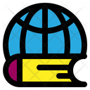 Global Education Online Education Global Learning Icon