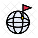 Global Mark Sign Icon