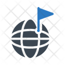 Global Mark Sign Icon