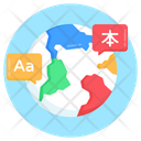 Global Language  Icon
