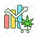 Legal Market Marijuana Icon