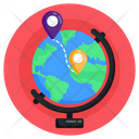 Global Location Geolocation Global Navigation Icon