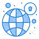 Global Lock Icon