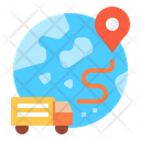 Global Deliver Shipping Icon