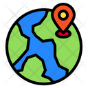 Earth Pin Locations Icon