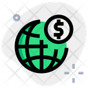 Global Money Browser And Money Browser And Location Money Icon