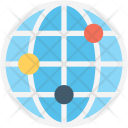 Global Network Communication Icon