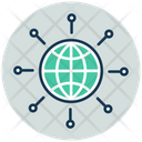 Global Network Global Network Network Icon