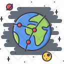 Global Network Earth Icon