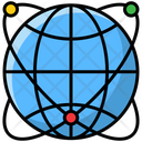 Global Network Global Connect Cyberspace Icon