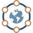 Internet Globe Internet Server Icon
