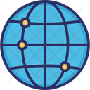 Global Network Globe Network Icon