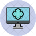 Global Online Computer Global Icon