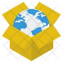 Global Parcel Icon