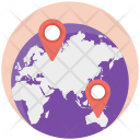Gps Globe Location Icon