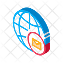 Globe Postal Transport Icon