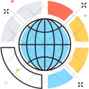 Global Process  Icon