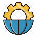 Global processing Icon