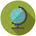 Global Science Globe Planet Icon