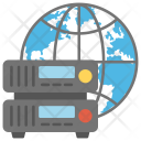 Global Server Web Icon