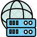 Global Server Global Database Hosting Icon