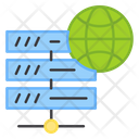 Global Server Global Hardware Internet Server Icon