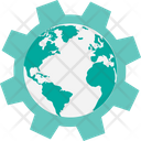 Global Setting Internet Setting Globe Icon